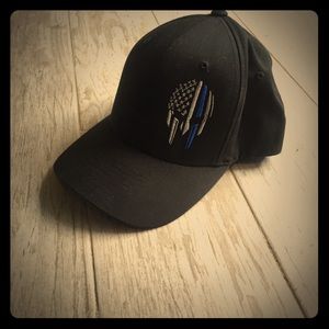 Relentless Defender Hat (thin blue line)